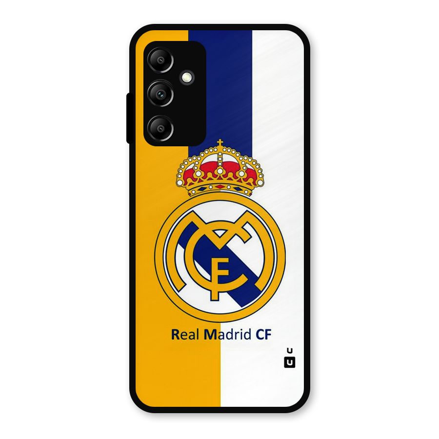 Real Madrid Metal Back Case for Galaxy A14 5G