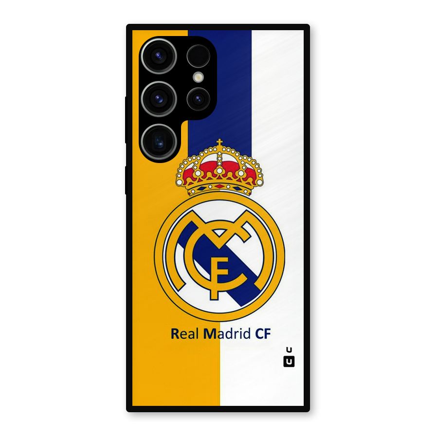 Real Madrid Metal Back Case for Galaxy S23 Ultra