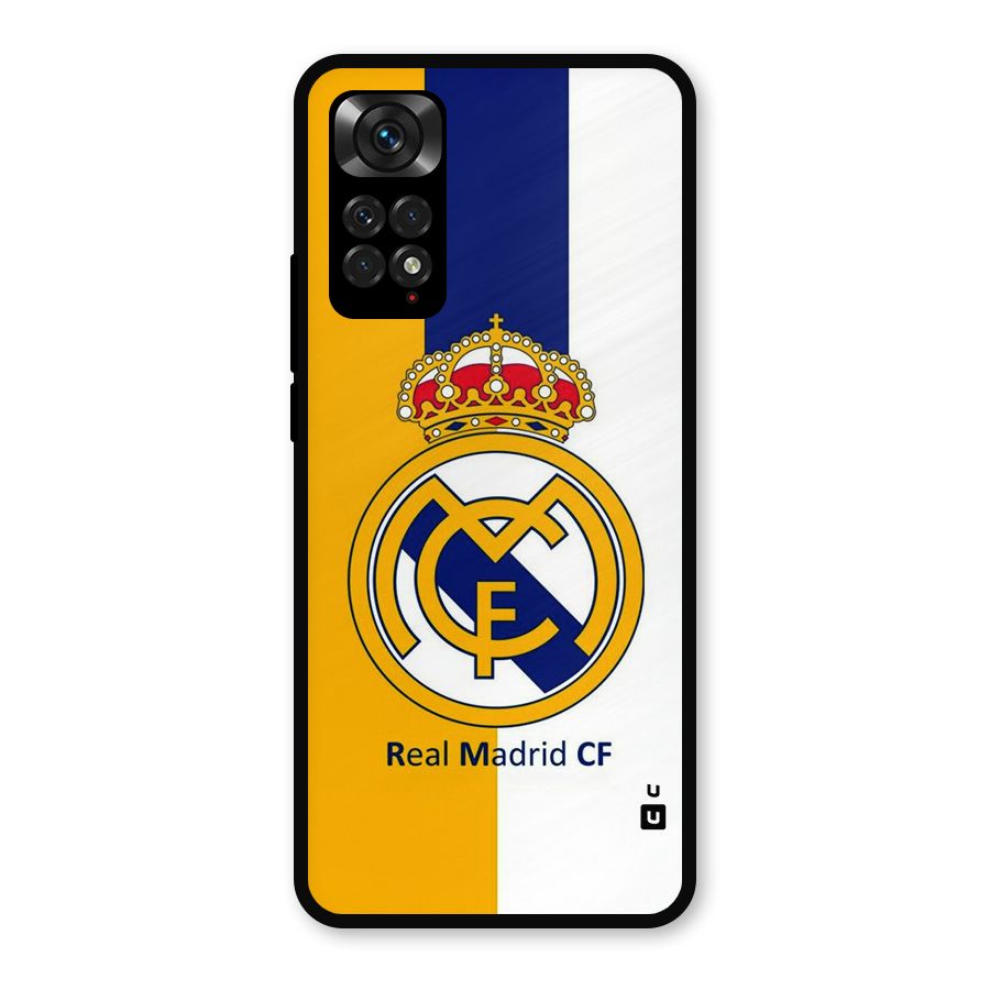 Real Madrid Metal Back Case for Redmi Note 11s