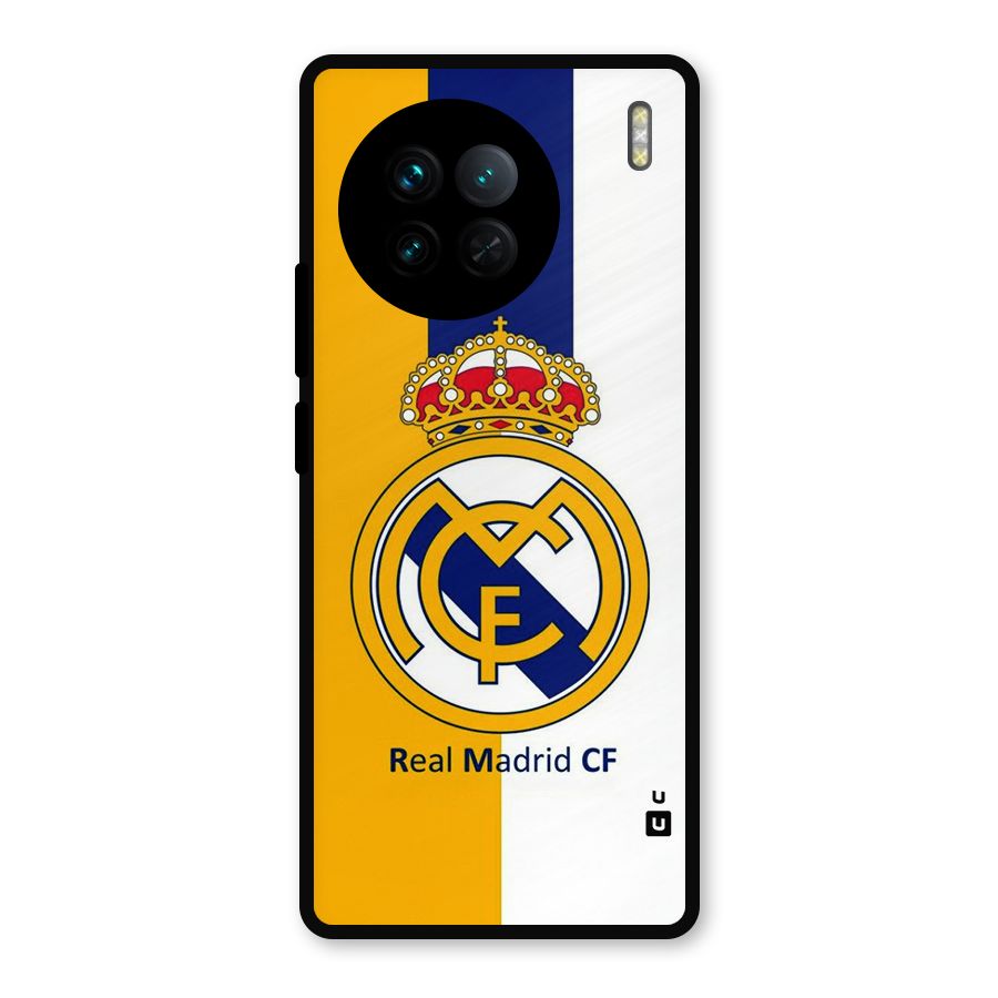 Real Madrid Metal Back Case for Vivo X90