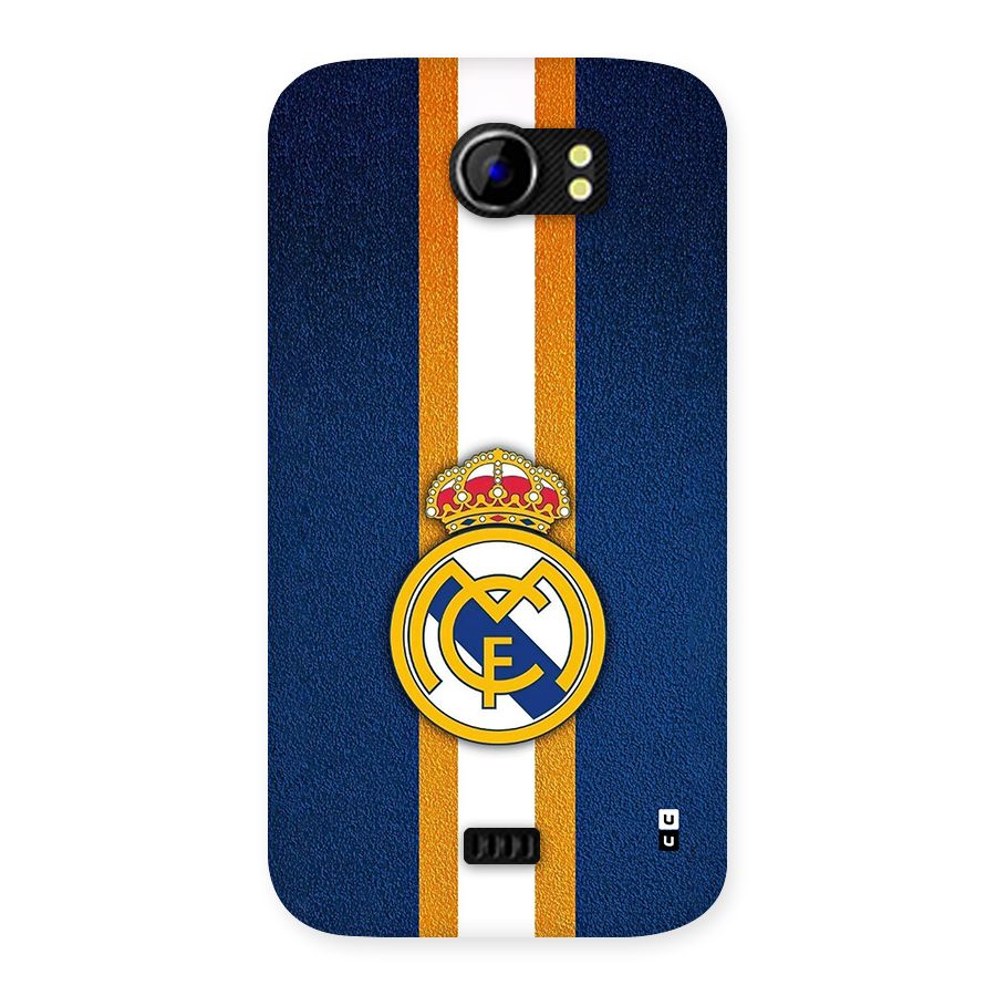 Real Madrid Stripes Back Case for Canvas 2 A110
