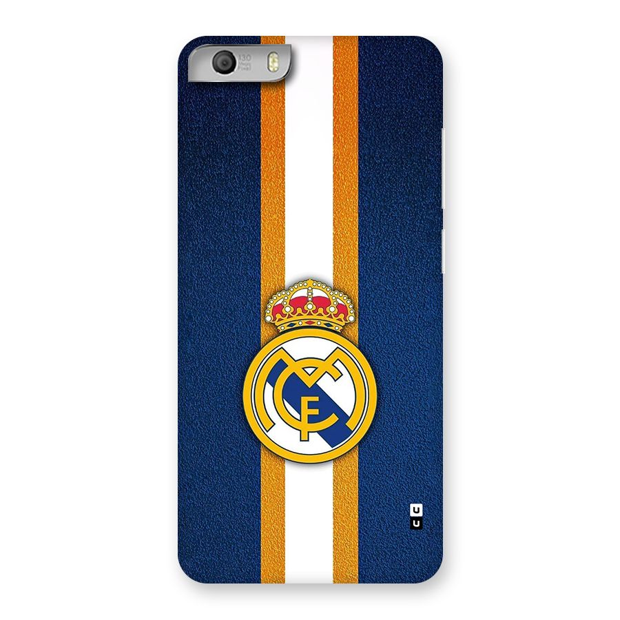 Real Madrid Stripes Back Case for Canvas Knight 2