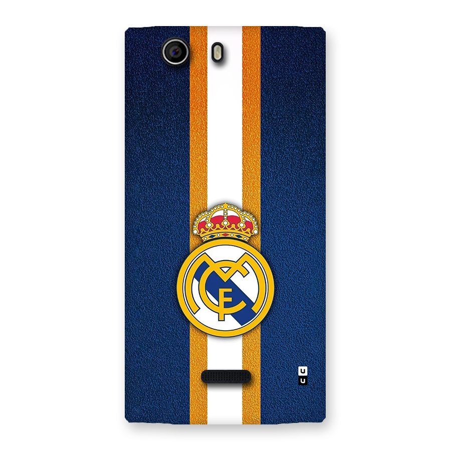 Real Madrid Stripes Back Case for Canvas Nitro 2 E311