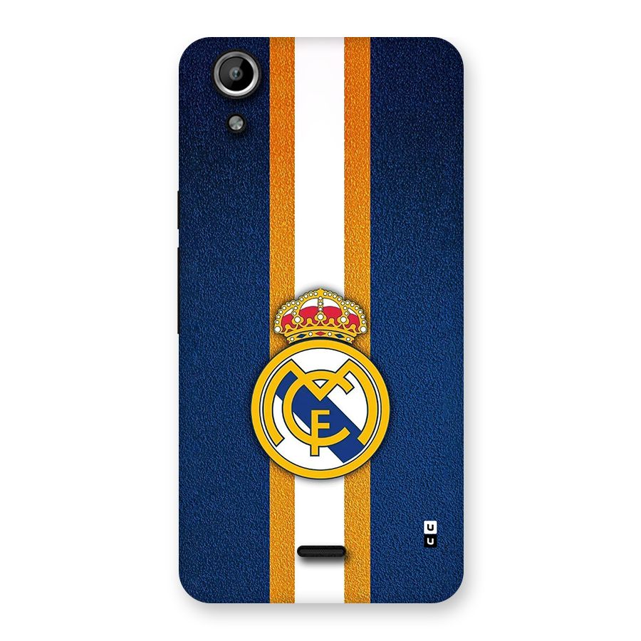 Real Madrid Stripes Back Case for Canvas Selfie Lens Q345