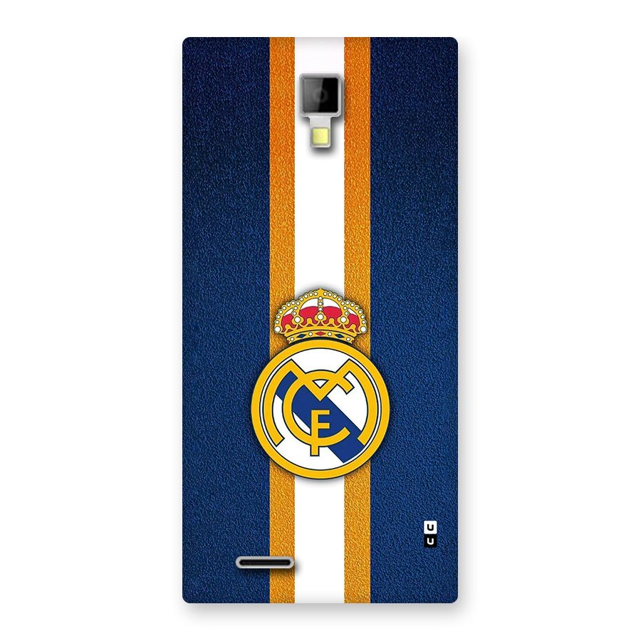Real Madrid Stripes Back Case for Canvas Xpress A99