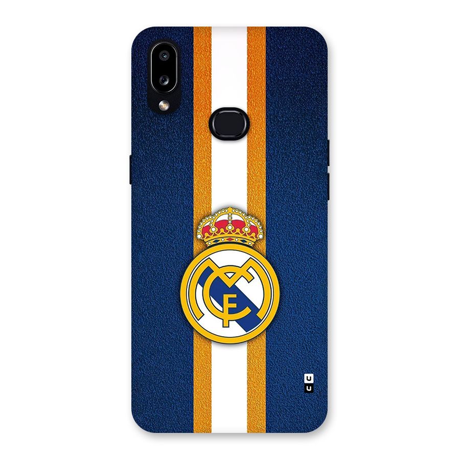 Real Madrid Stripes Back Case for Galaxy A10s
