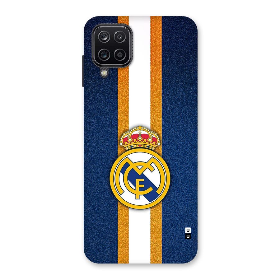 Real Madrid Stripes Back Case for Galaxy A12