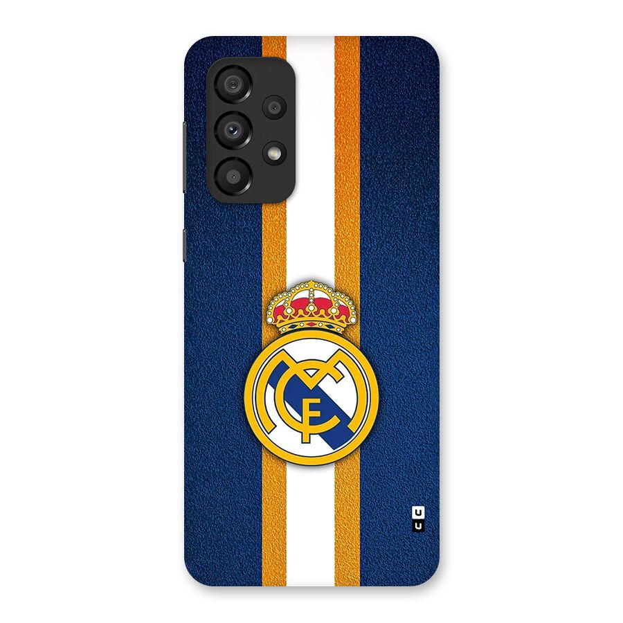 Real Madrid Stripes Back Case for Galaxy A33 5G