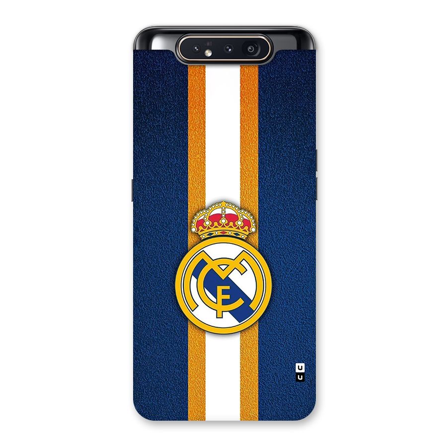 Real Madrid Stripes Back Case for Galaxy A80