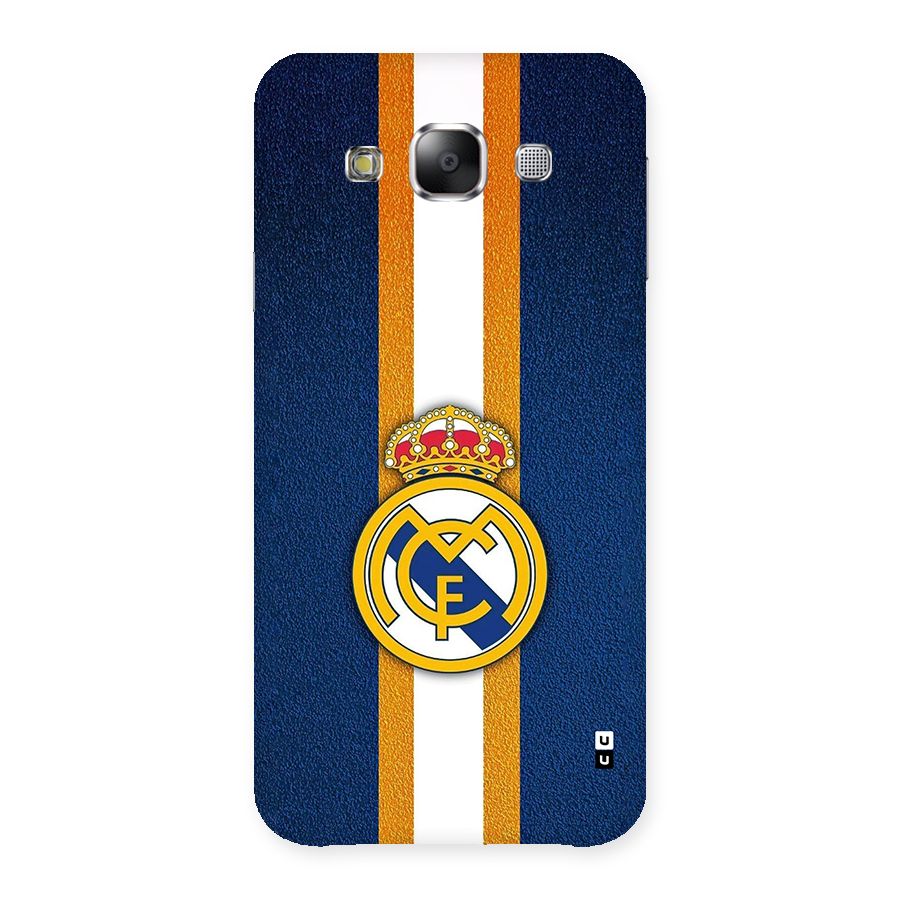 Real Madrid Stripes Back Case for Galaxy E5