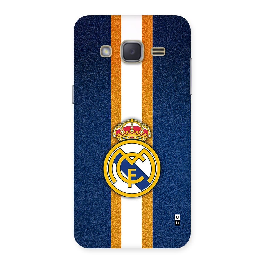 Real Madrid Stripes Back Case for Galaxy J2