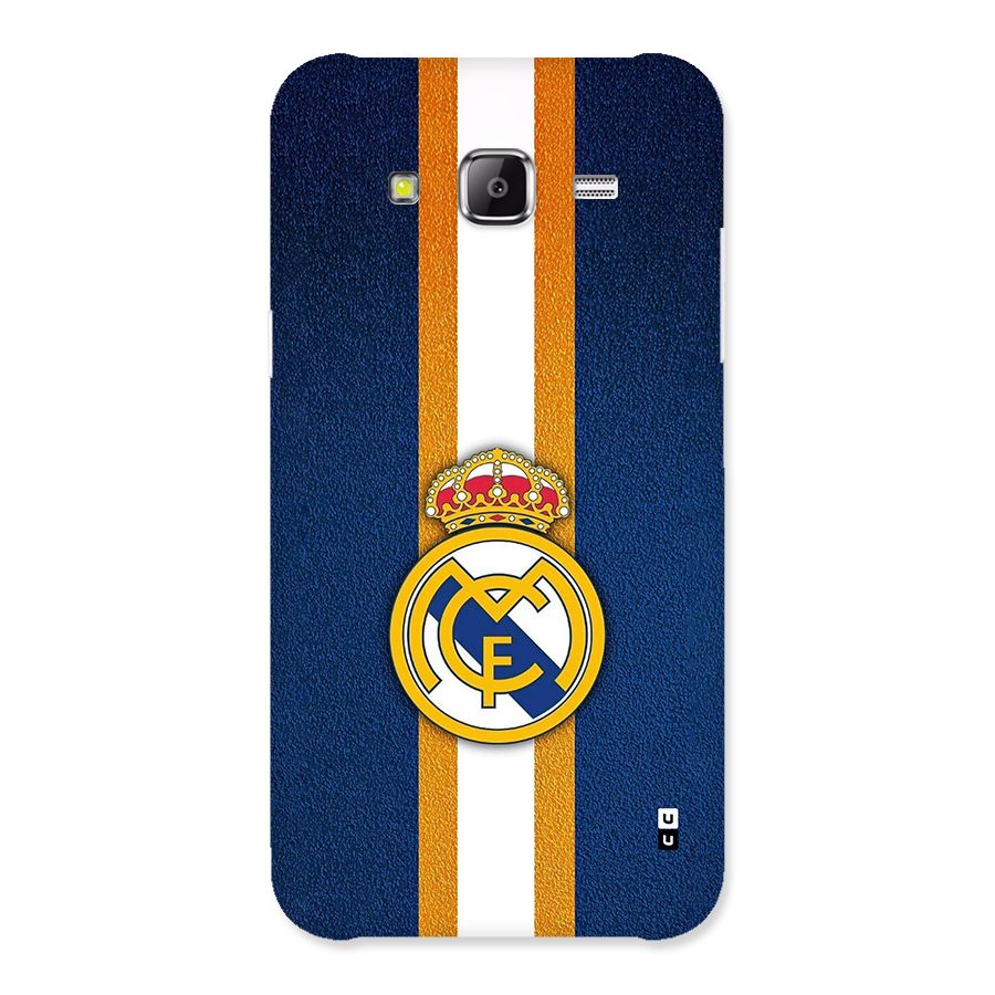 Real Madrid Stripes Back Case for Galaxy J2 Prime