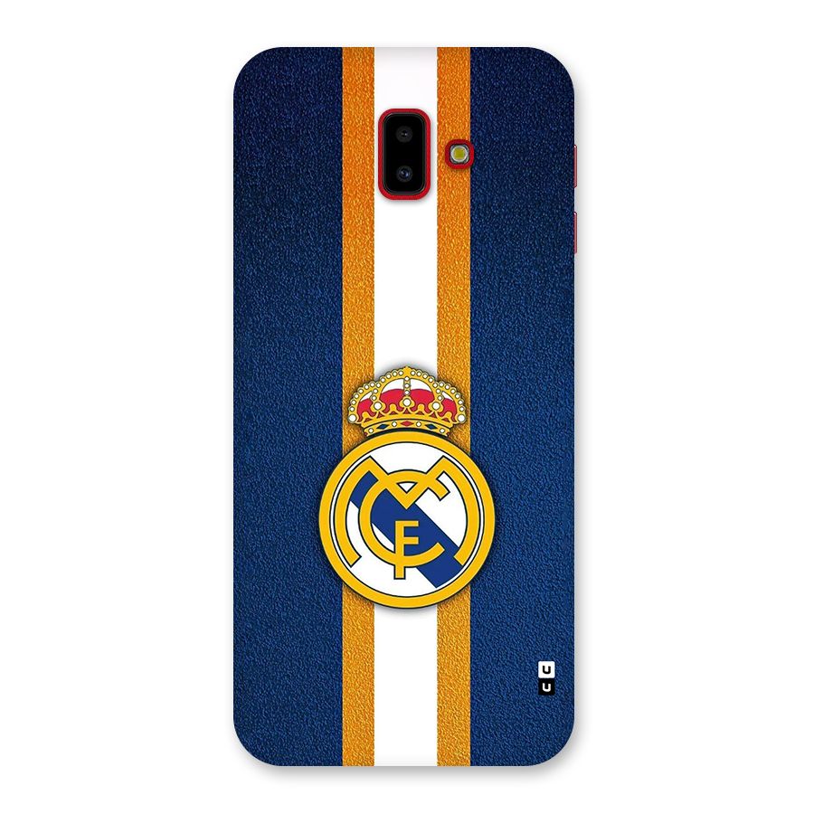 Real Madrid Stripes Back Case for Galaxy J6 Plus