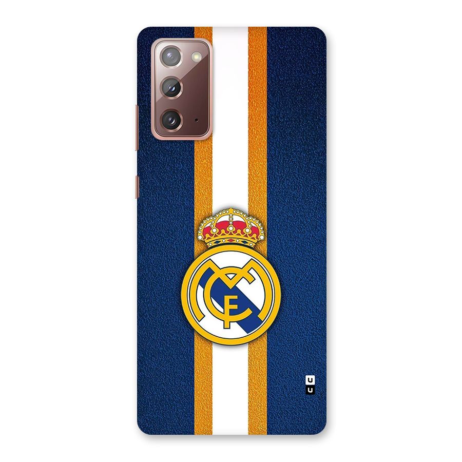 Real Madrid Stripes Back Case for Galaxy Note 20