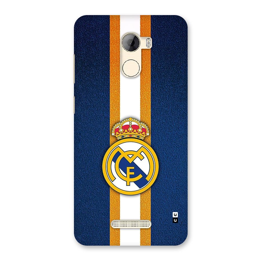 Real Madrid Stripes Back Case for Gionee A1 LIte