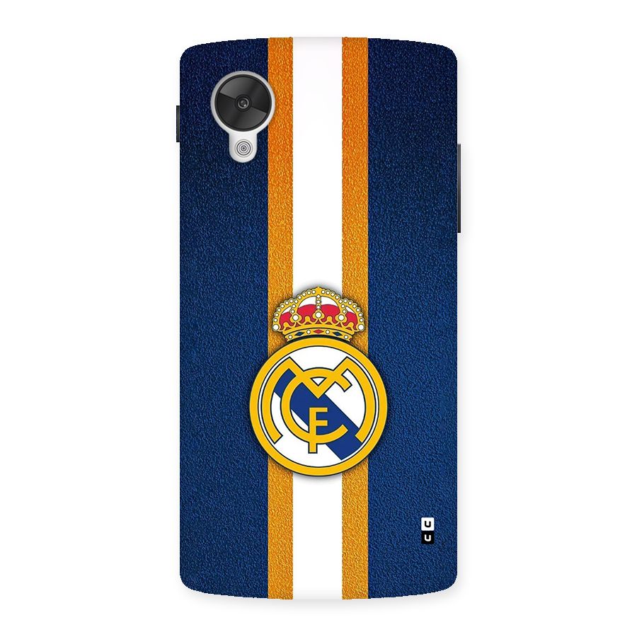 Real Madrid Stripes Back Case for Google Nexus 5