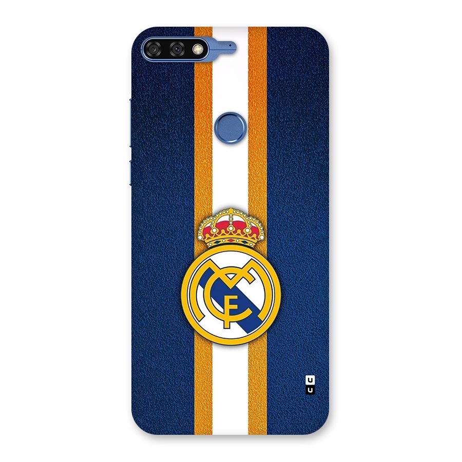 Real Madrid Stripes Back Case for Honor 7C