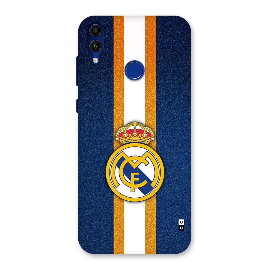 Real Madrid Stripes Back Case for Honor 8C