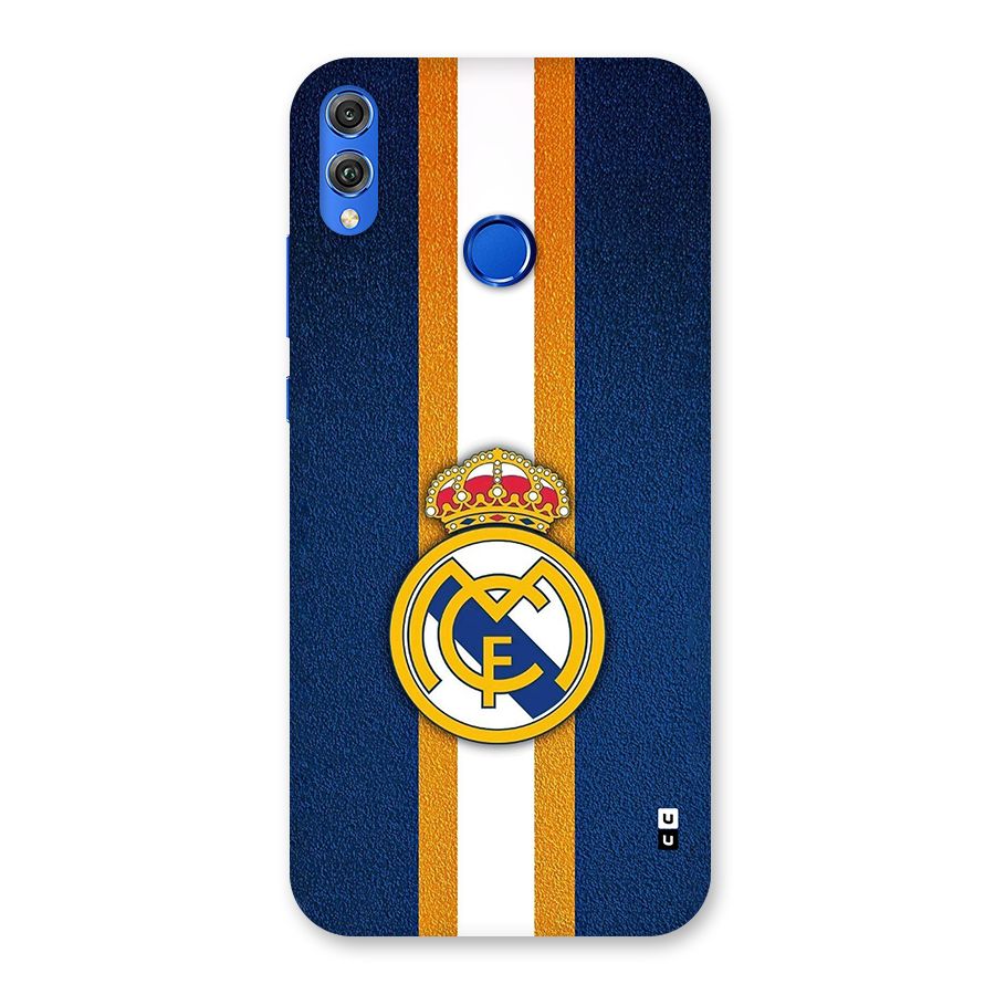 Real Madrid Stripes Back Case for Honor 8X