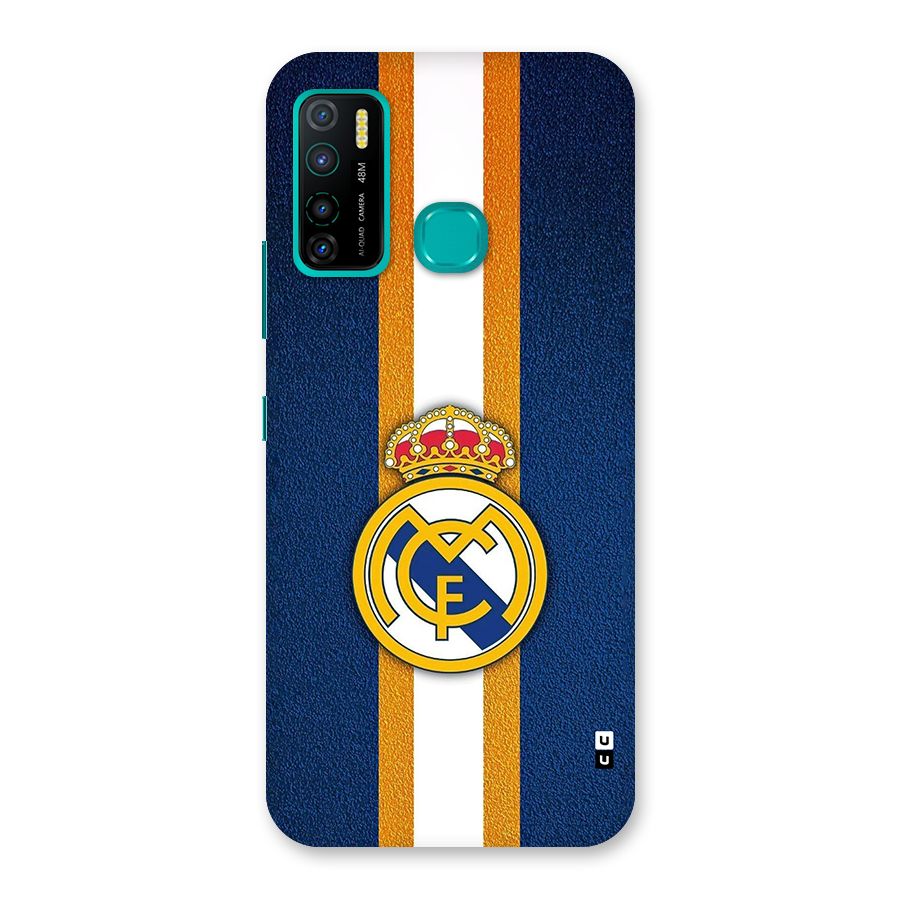 Real Madrid Stripes Back Case for Infinix Hot 9 Pro