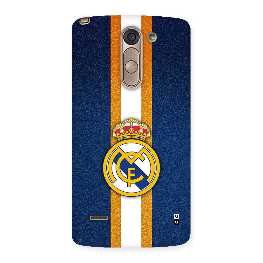 Real Madrid Stripes Back Case for LG G3 Stylus