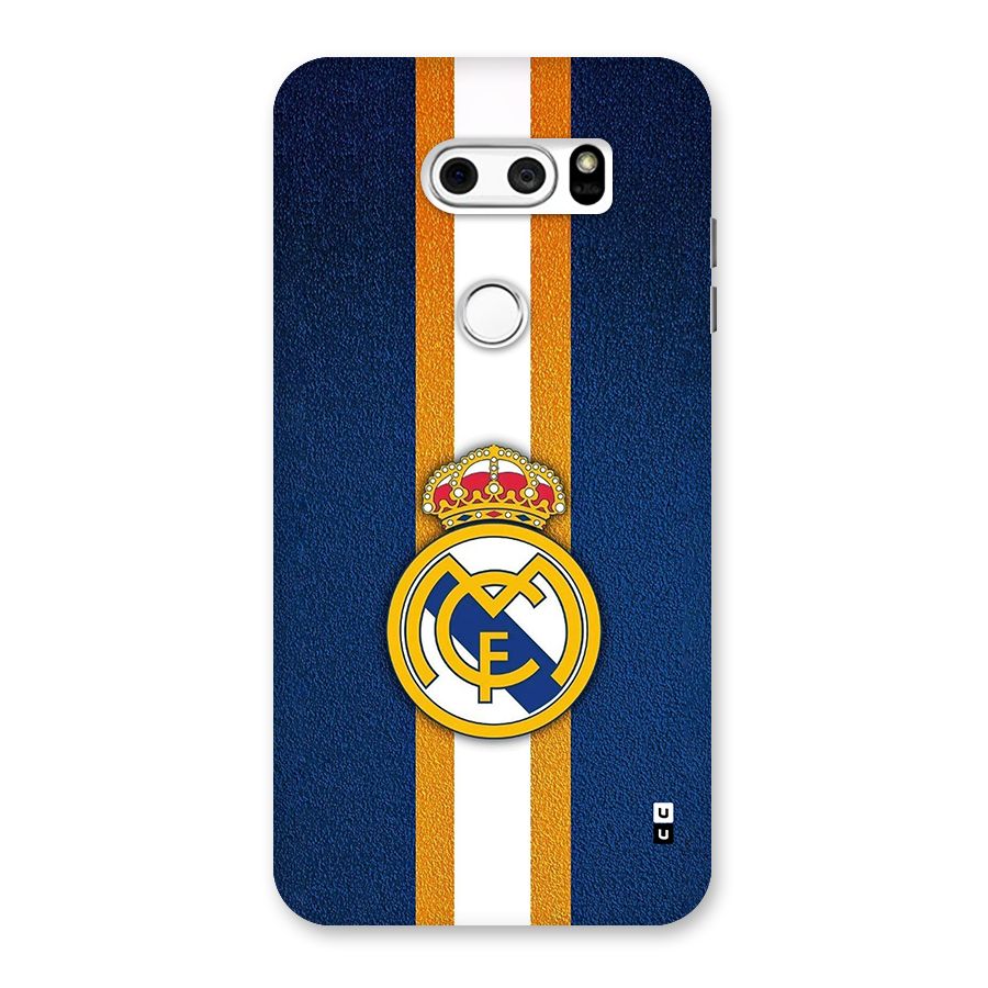 Real Madrid Stripes Back Case for LG V30