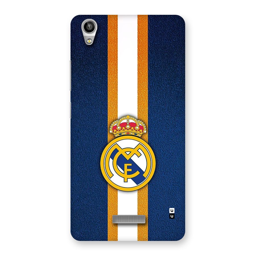 Real Madrid Stripes Back Case for Lava Pixel V1