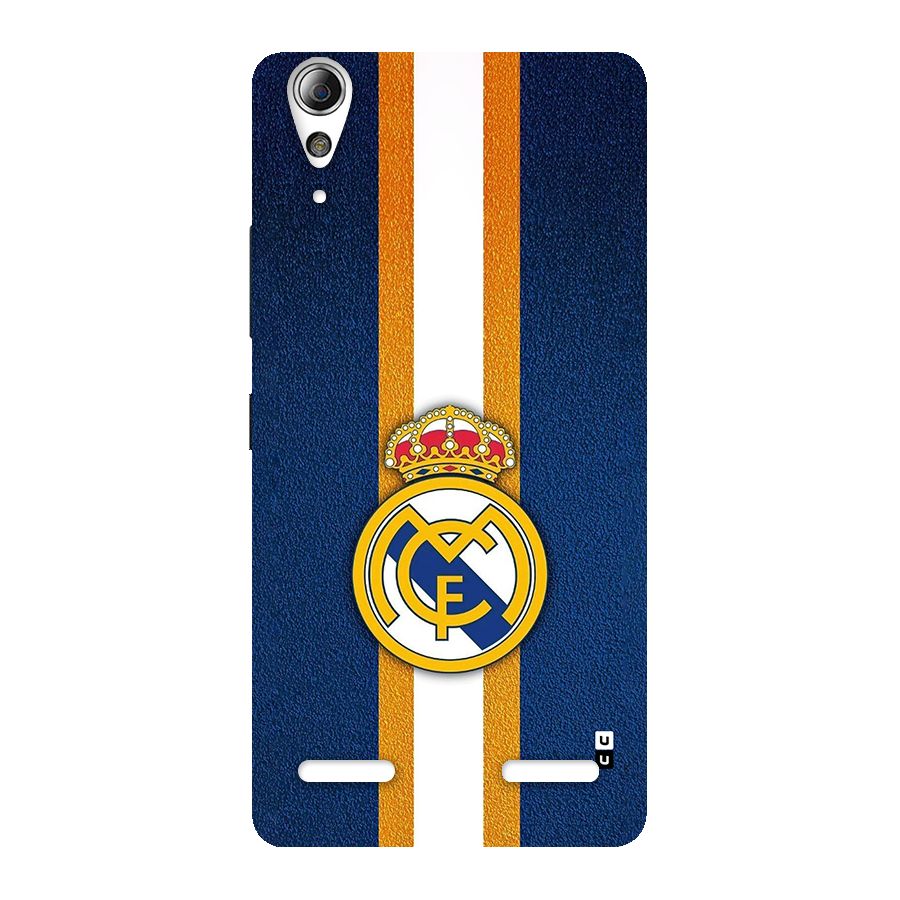 Real Madrid Stripes Back Case for Lenovo A6000 Plus