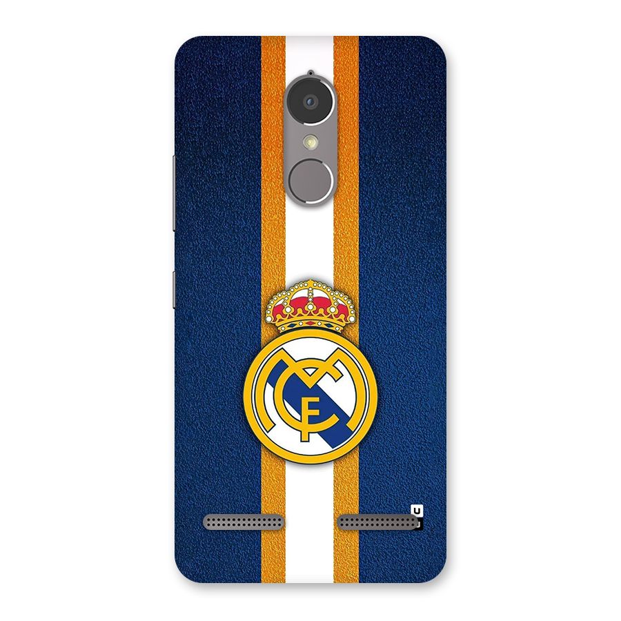 Real Madrid Stripes Back Case for Lenovo K6
