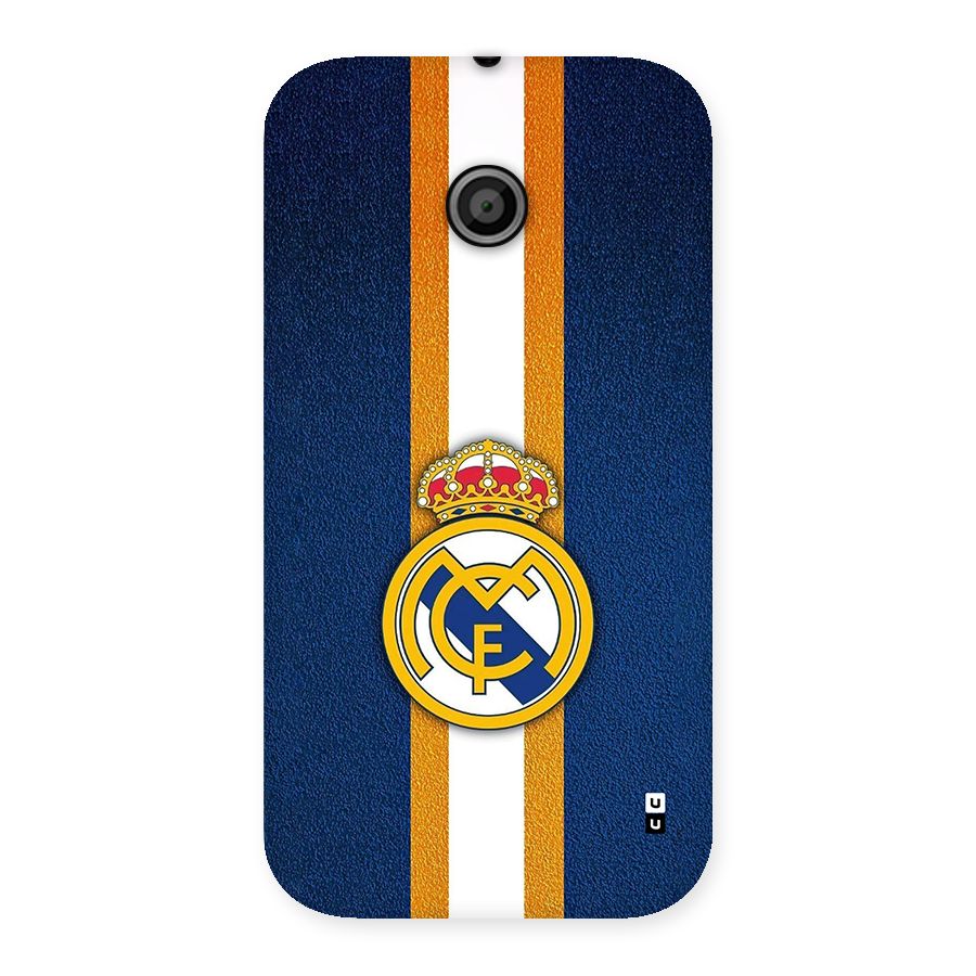 Real Madrid Stripes Back Case for Moto E