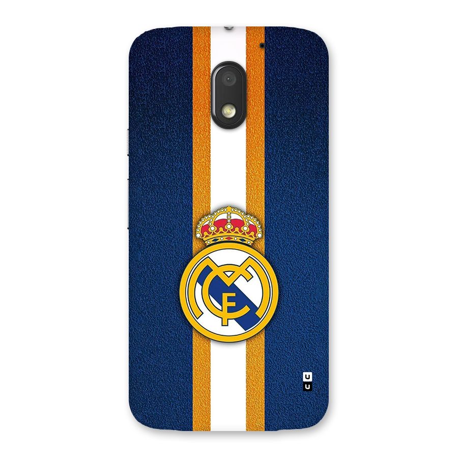 Real Madrid Stripes Back Case for Moto E3 Power