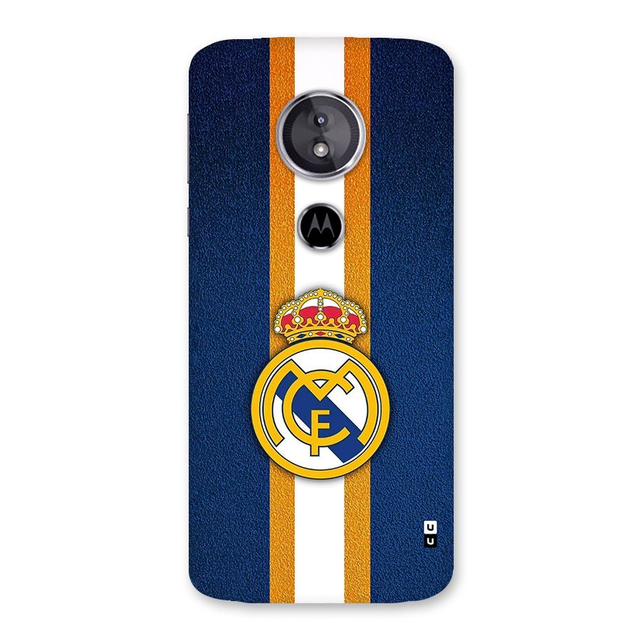 Real Madrid Stripes Back Case for Moto E5