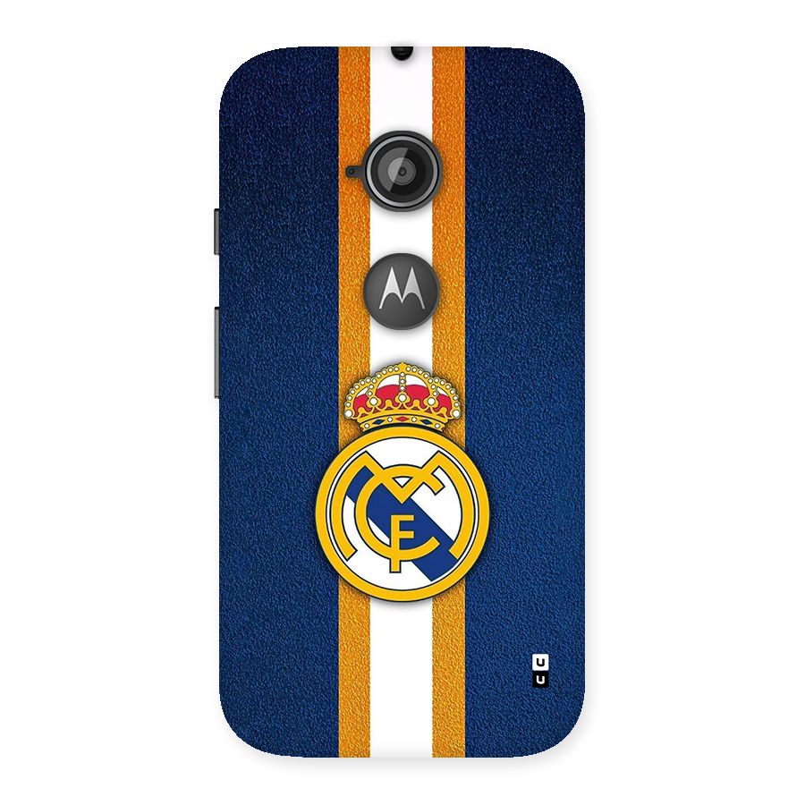 Real Madrid Stripes Back Case for Moto E 2nd Gen