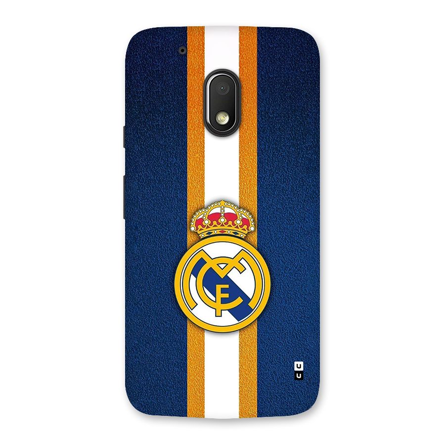 Real Madrid Stripes Back Case for Moto G4 Play