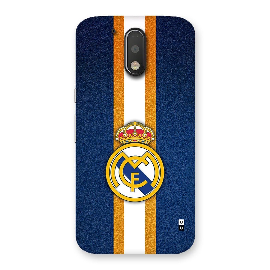 Real Madrid Stripes Back Case for Moto G4 Plus