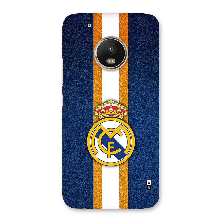 Real Madrid Stripes Back Case for Moto G5 Plus