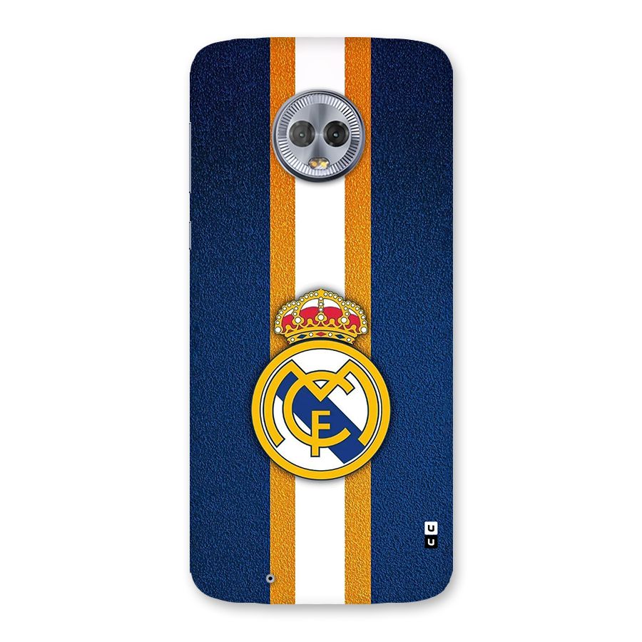 Real Madrid Stripes Back Case for Moto G6
