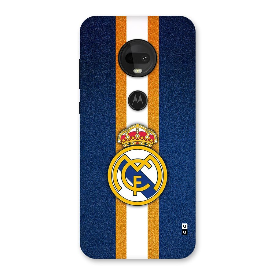 Real Madrid Stripes Back Case for Moto G7