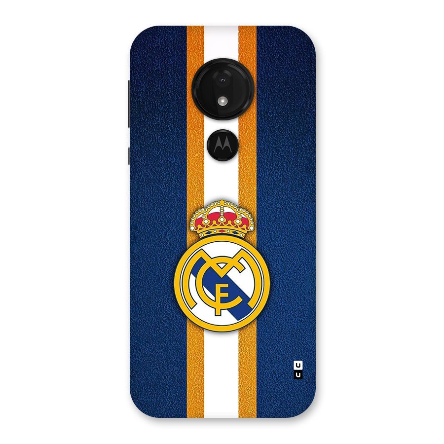 Real Madrid Stripes Back Case for Moto G7 Power