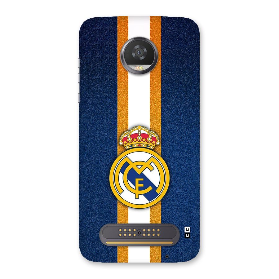 Real Madrid Stripes Back Case for Moto Z2 Play
