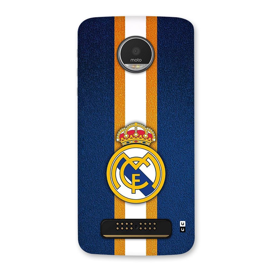 Real Madrid Stripes Back Case for Moto Z Play