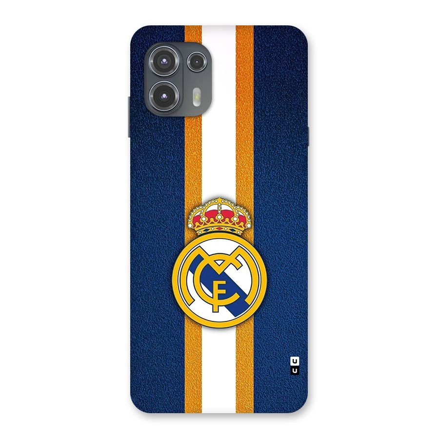 Real Madrid Stripes Back Case for Motorola Edge 20 Fusion