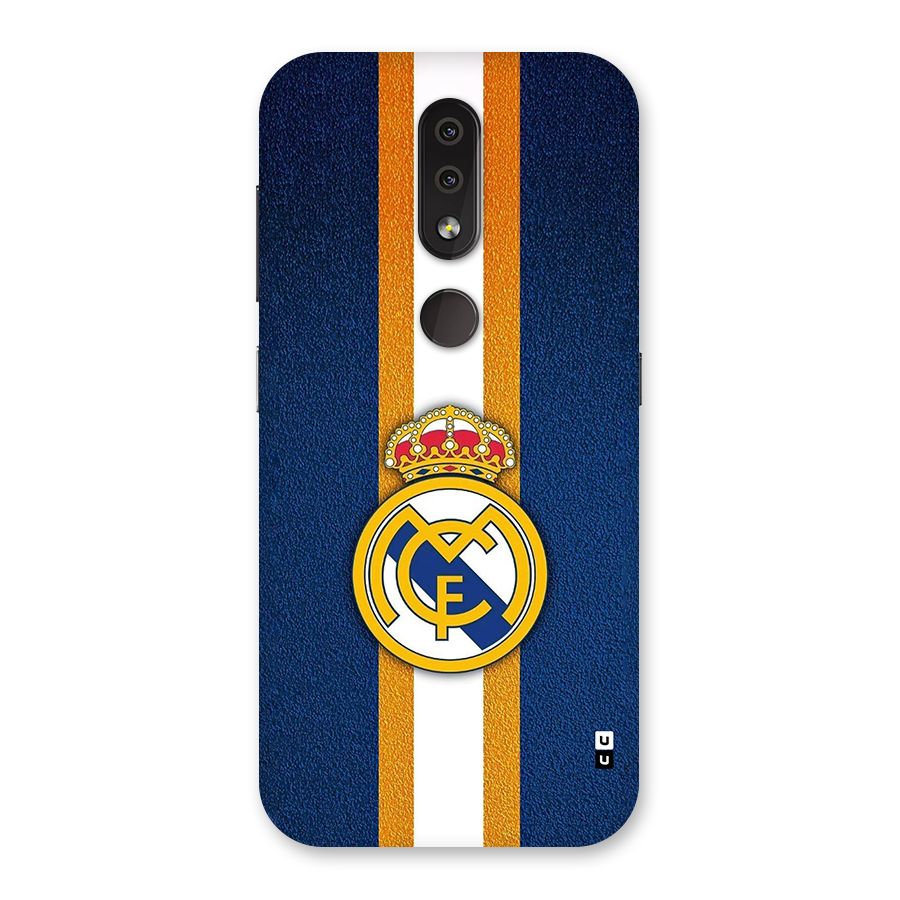 Real Madrid Stripes Back Case for Nokia 4.2