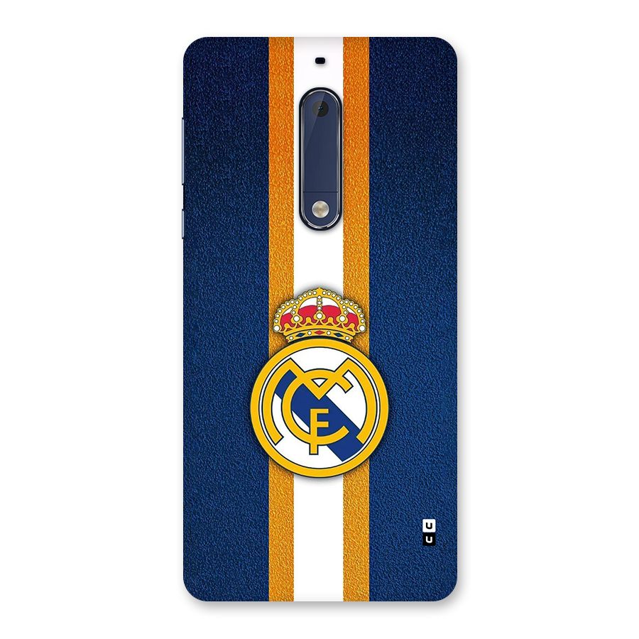 Real Madrid Stripes Back Case for Nokia 5