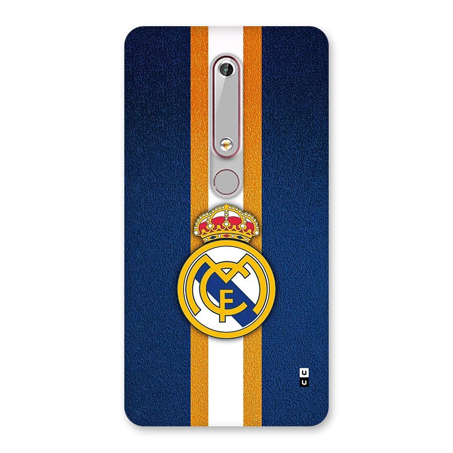 Real Madrid Stripes Back Case for Nokia 6.1