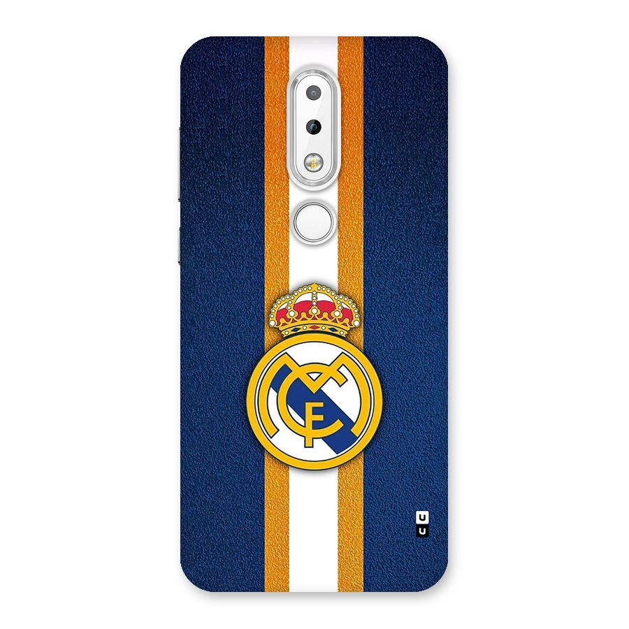 Real Madrid Stripes Back Case for Nokia 6.1 Plus