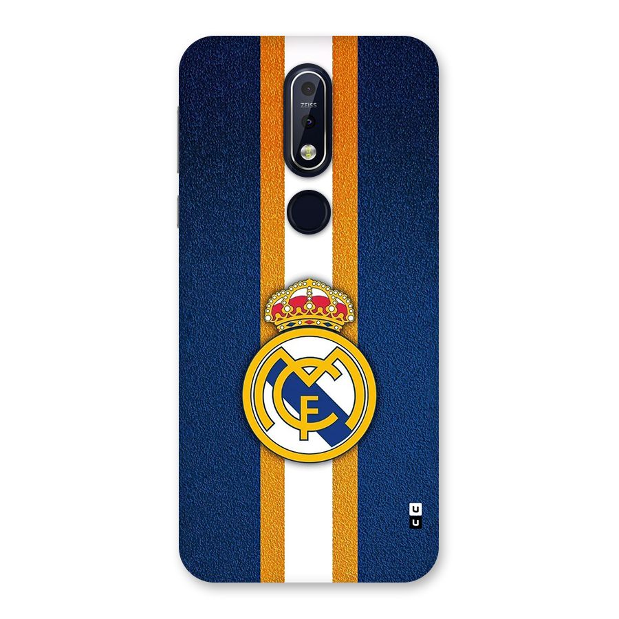 Real Madrid Stripes Back Case for Nokia 7.1