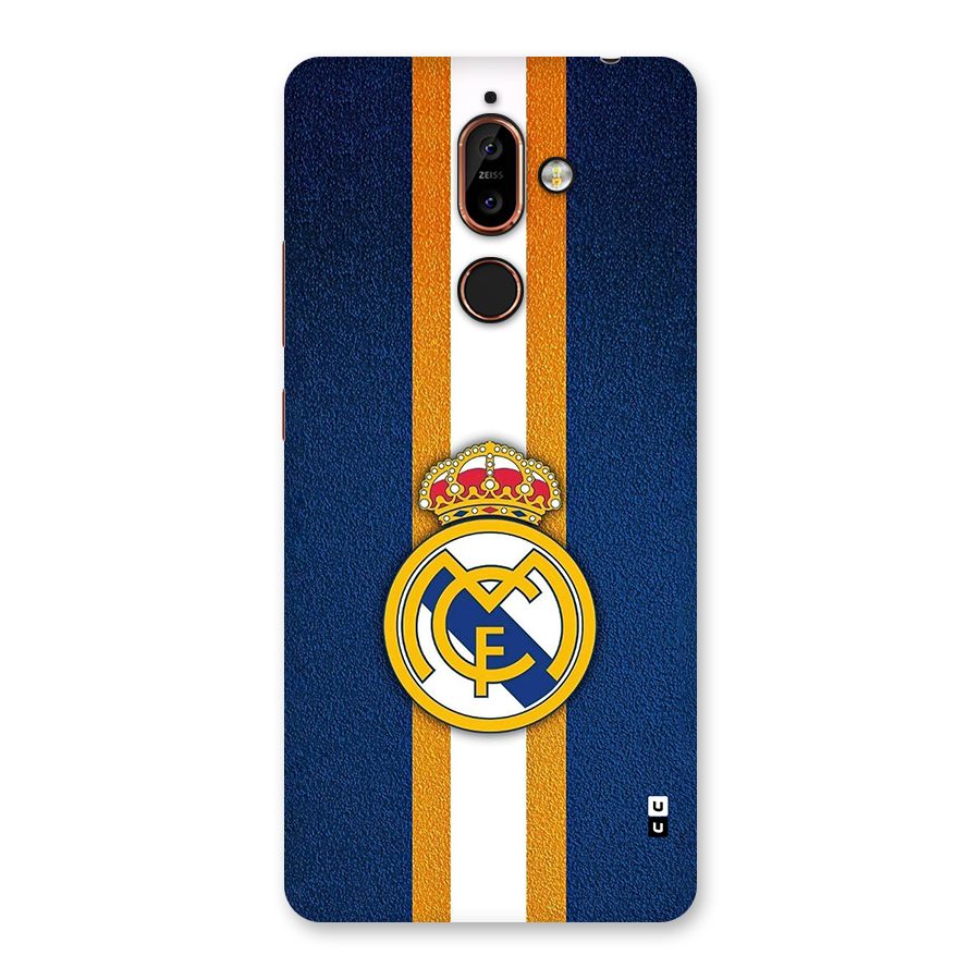 Real Madrid Stripes Back Case for Nokia 7 Plus
