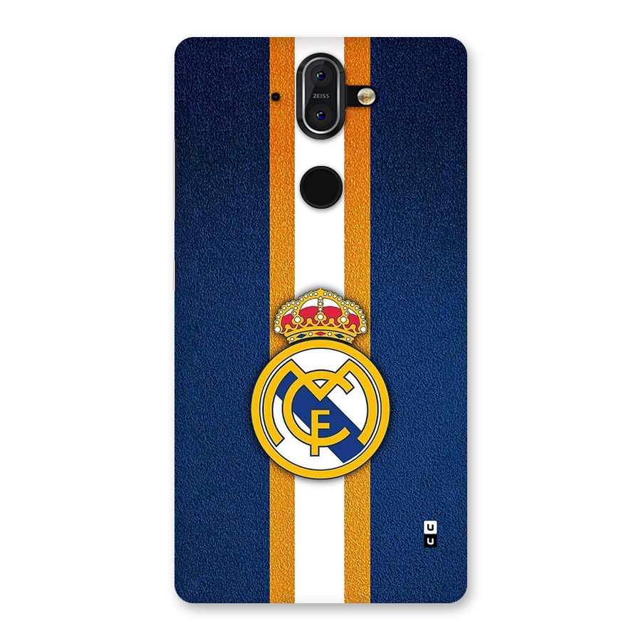 Real Madrid Stripes Back Case for Nokia 8 Sirocco