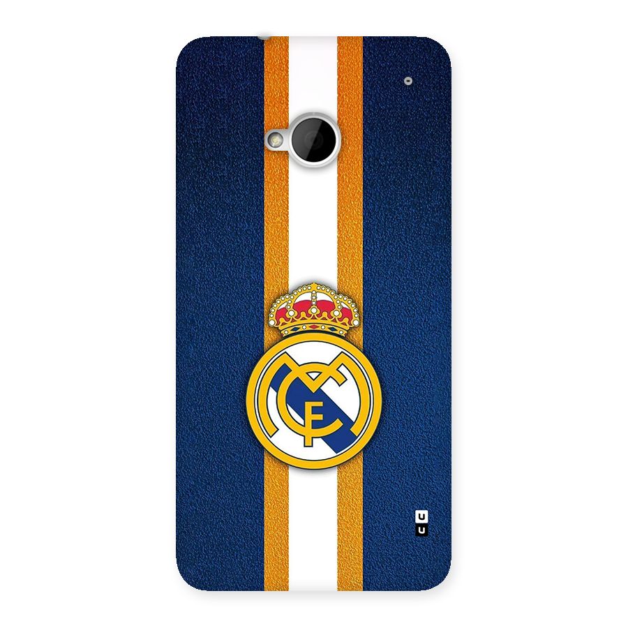 Real Madrid Stripes Back Case for One M7 (Single Sim)